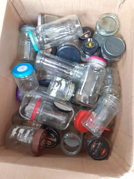 Photo of free Glass jars/bottles with lids (Morecambe LA4) #1