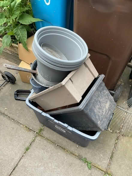 Photo of free Assorted Garden Pots and Containers (Hillsborough S6) #1