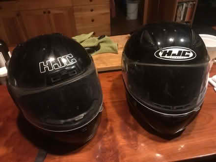 Photo of free Two motorcycle helmets (16 Federal St, Greenfield) #1