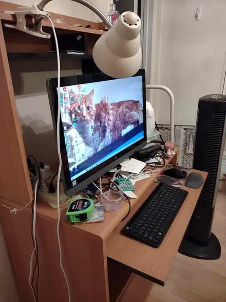 Photo of free rolling computer desk (near 237 in Sunnyvale) #1
