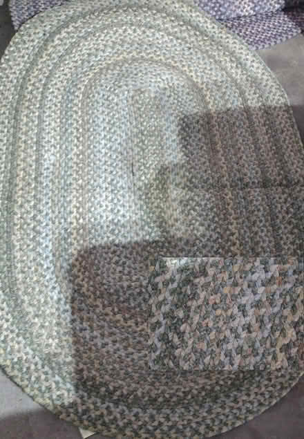 Photo of free Braided Rug 3X5 ? Green/browns (S Weymouth) #1