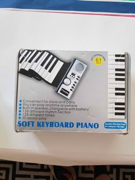 Photo of free Runner roll up keyboard (BT6) #2