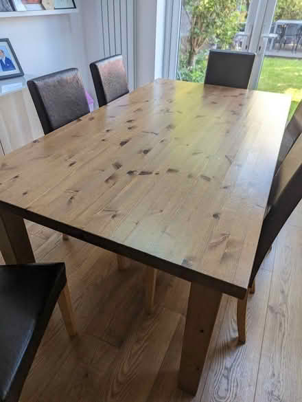 Photo of free Dining table (Sale Moor M33) #2