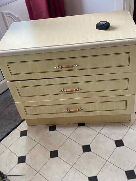 Photo of free 3 drawer chest of drawers (Castleknock) #3