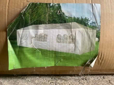 Photo of free 3m x 9m white party tent (Ware, SG12) #2