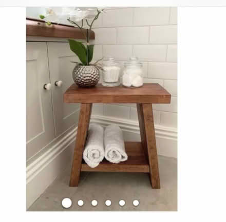 Photo of Rustic/milking low stool (Chatham) #2