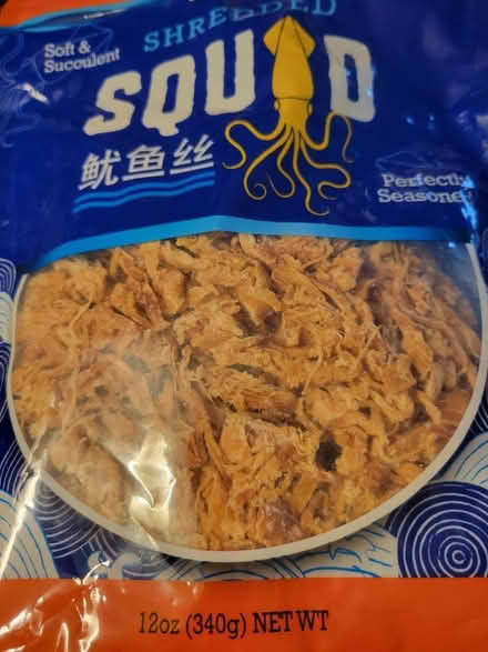 Photo of free Dried shredded squid snack (LES) #1