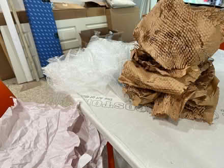 Photo of free Boxes and packing paper (St. Petersburg) #1