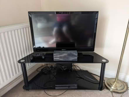 Photo of free Glass tv stand (SN8) #1
