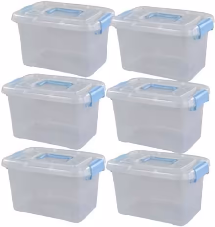 Photo of Plastic storage with lids (Tring) #1