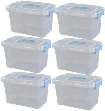 Photo of Plastic storage with lids (Tring) #1
