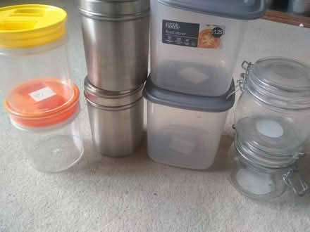 Photo of free 8 food storage tubs (Northern Moor M23) #1