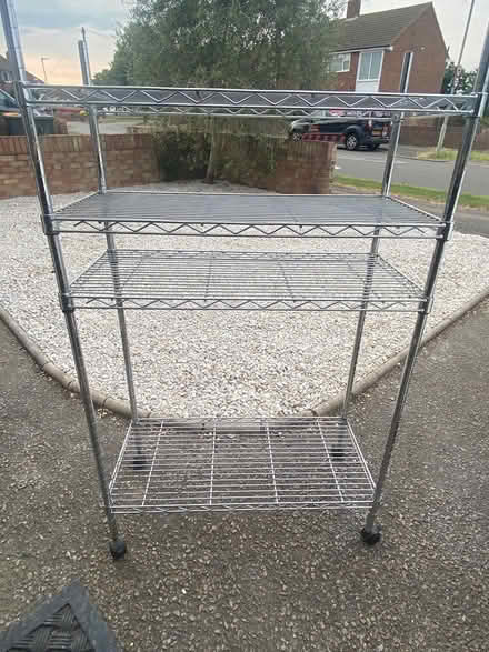 Photo of free Metal shelves (Bedford Putnoe) #1