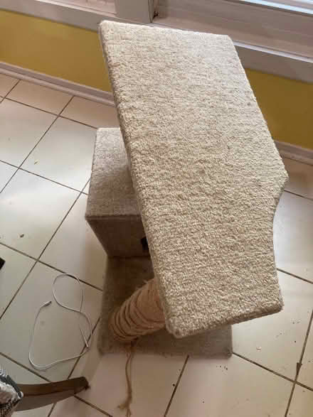 Photo of free Short Cat tower, broken (Woodfield Rd & Airpark) #3