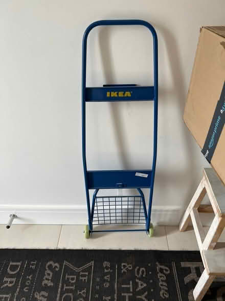Photo of free IKEA Frakta fold up trolley (Baldock) #1