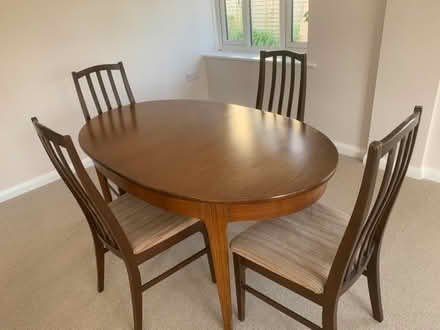 Photo of free Extending dining room table and 6 chairs (Middleton on Sea PO22) #1