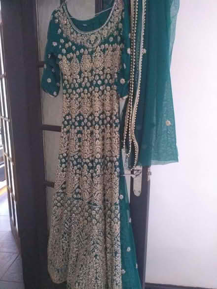Photo of free Indian anarkali dress, size 10, heavy work on it (Woodford IG8) #1