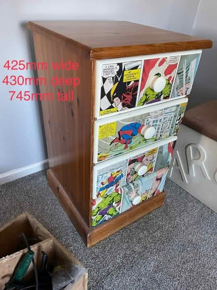 Photo of free 4 drawer pine (Lower Stondon) #1