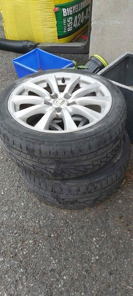 Photo of free Two Lexus Tires (hintonburg) #1