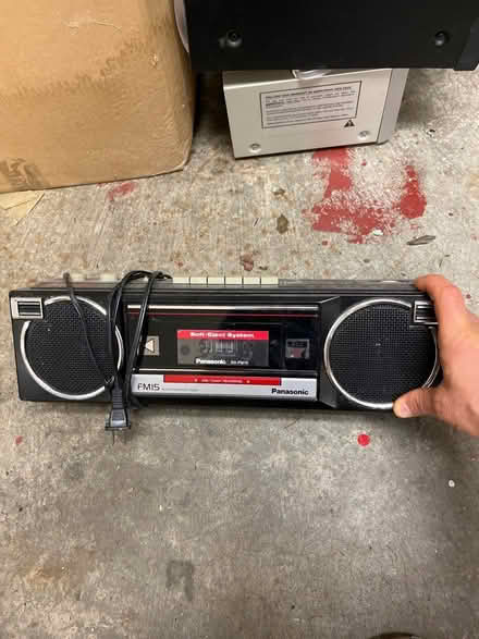Photo of free Panasonic radio/tape player (Mountlake Terrace) #1