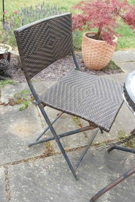 Photo of free Two seater garden set with table (Boulton Moor DE24) #2