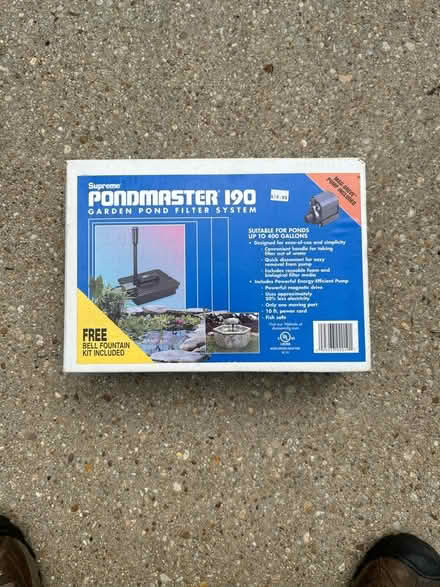 Photo of free Pond Master Garden Pond System (Dunkirk) #1