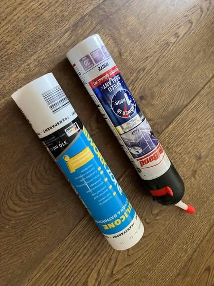 Photo of free 2 tubes of silicone sealant (may be expired) (Oakwood LS8) #1