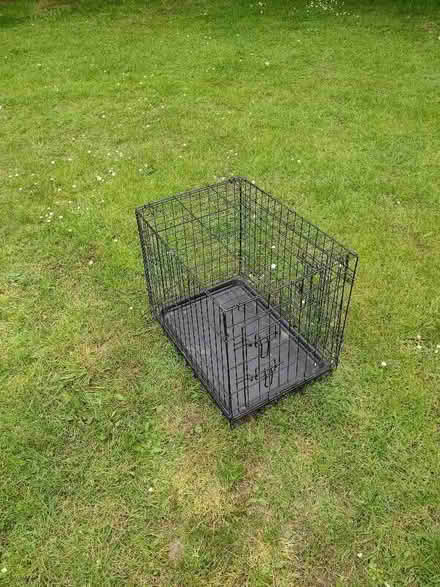Photo of free medium size dog or cat cage (Goose Green NR16) #1
