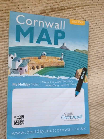 Photo of free Cornwall tourist map (Breightmet BL2) #1