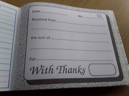 Photo of free Receipt Book (Hartlepool TS25) #2