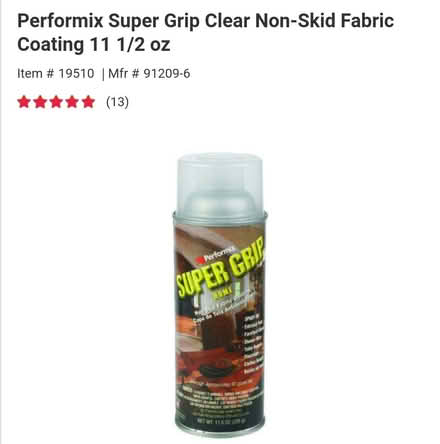 Photo of Non skid fabric spray (Walnut Creek) #1