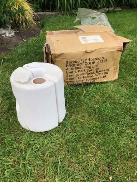 Photo of free Gazebo/marquee Feet (Chessington KT9) #1