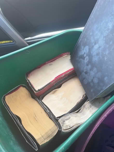 Photo of free Damaged Books Great for Craft/Art (Mineral and Santa Fe) #2