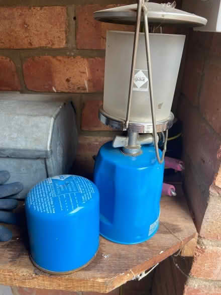 Photo of free Calor Gaz Camping Lamp & Spare Gas (CV32 Milverton) #1