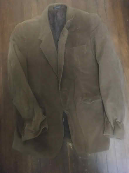 Photo of free Brown corduroy blazer (Delaware & Davenport) #1