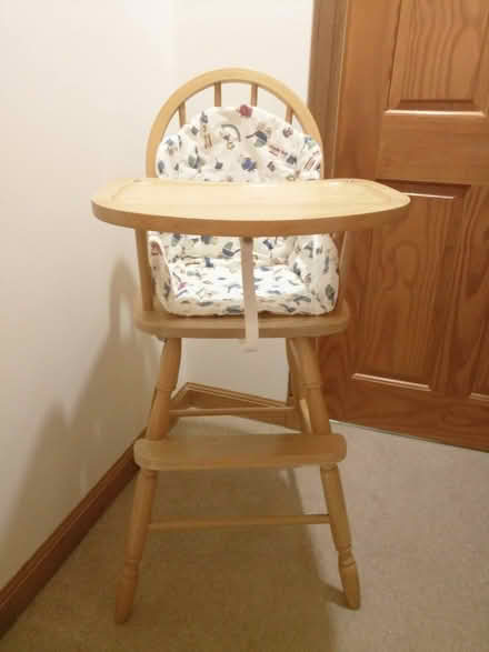 Photo of free Child's Wooden High Chair (Buckie AB56) #1