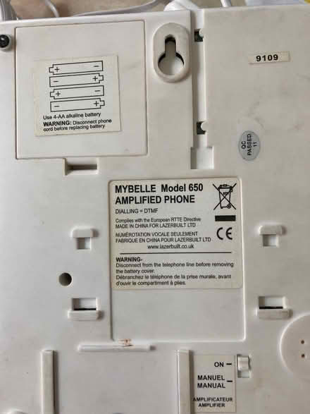 Photo of free Very loud telephone. (Hillbourne BH18) #1