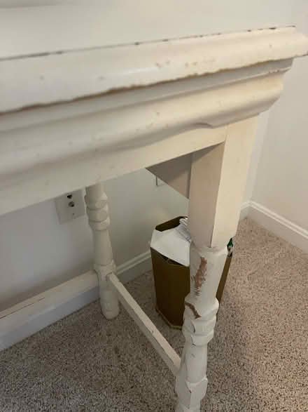 Photo of free Vintage White Desk (Vienna) #2