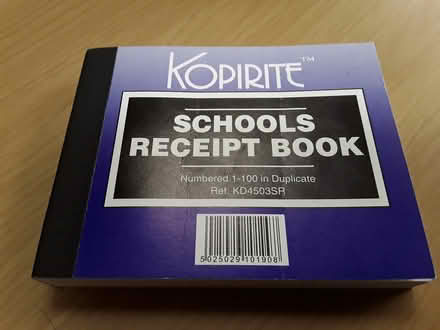 Photo of free Receipt Book (Hartlepool TS25) #1