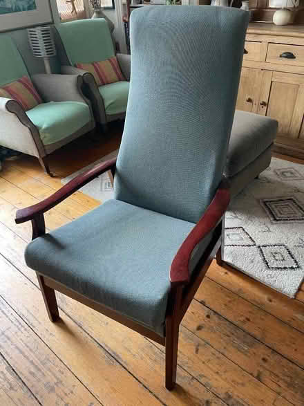 Photo of free High-backed chair (Craigmillar Park EH9) #3