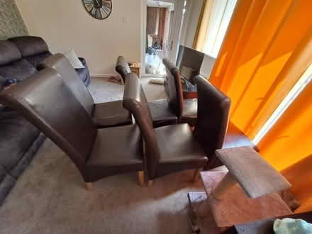 Photo of free 6 dining chairs (Kellington DN14) #3