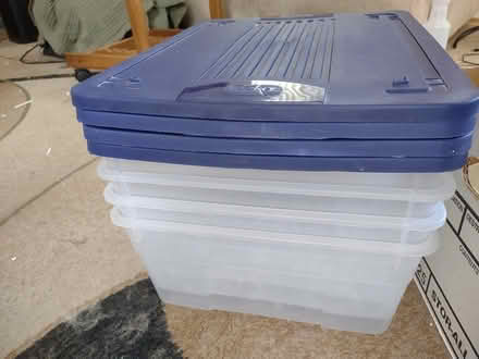 Photo of free 4 stackable containers (near 237 in Sunnyvale) #1