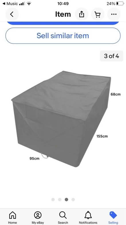 Photo of free Garden L shaped sofa/table cover (Grove Rd Windsor SL4) #2
