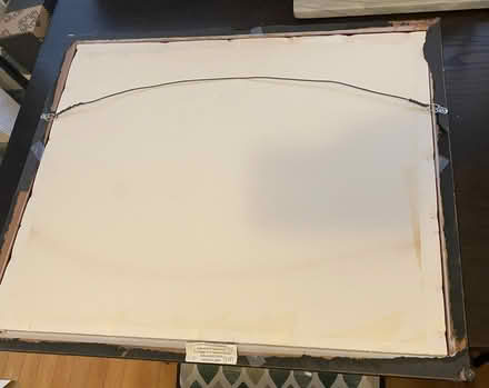 Photo of free 20” x 24” dark brown wood frame (Near Union Square) #2