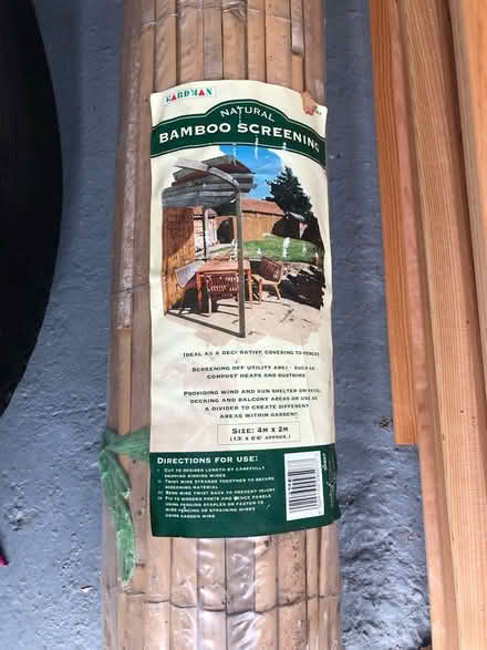 Photo of free Bamboo Screening 4x2 meters (Weeke, Winchester SO22) #1