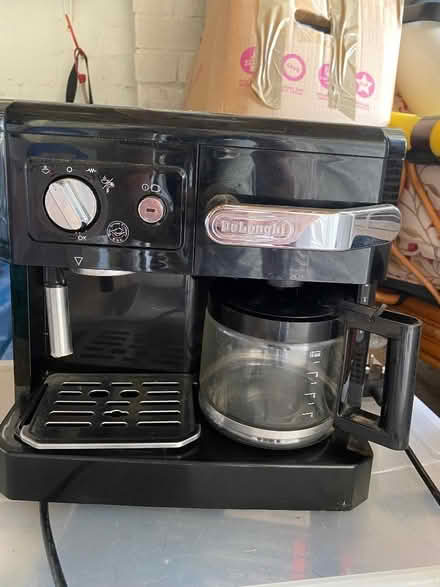 Photo of free Delonghi coffee maker - no coffee holder (Newlyn TR18) #2