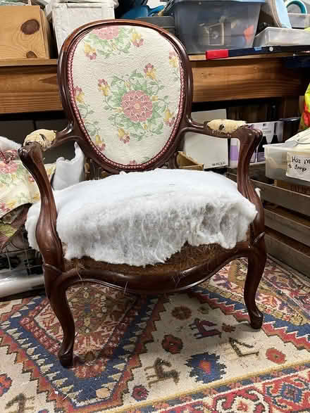 Photo of free Antique arm chair (Concord) #1