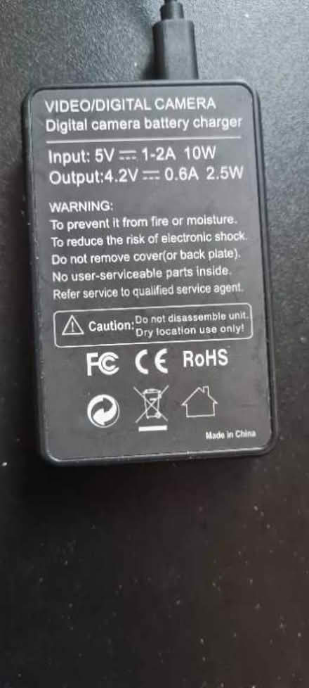 Photo of free Video/Digital Camera Battery Charger (Colwyn Bay LL29) #2