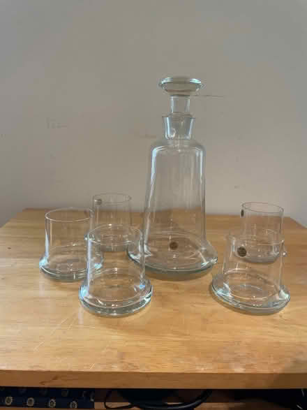 Photo of free Decanter and Glasses (Maple & Greenleaf) #1