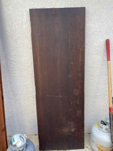 Photo of free Solid core wood door - 68” (Vintage Hills, Pleasanton) #1